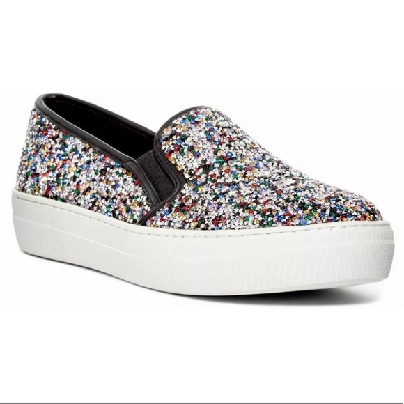 Steve Madden Gracious Embellished Rhinestone Shoes - Picture 2 of 8